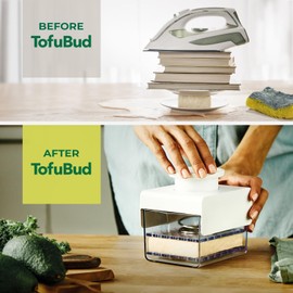 TofuBud Tofu Press - Tofu Presser for Firm or Extra Firm Tofu, Tofu Press Dis...