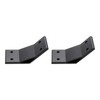 PATIKIL 135 Degree Angle Corner Brackets, 2Pcs 2.36x2.05 Inch Aluminum