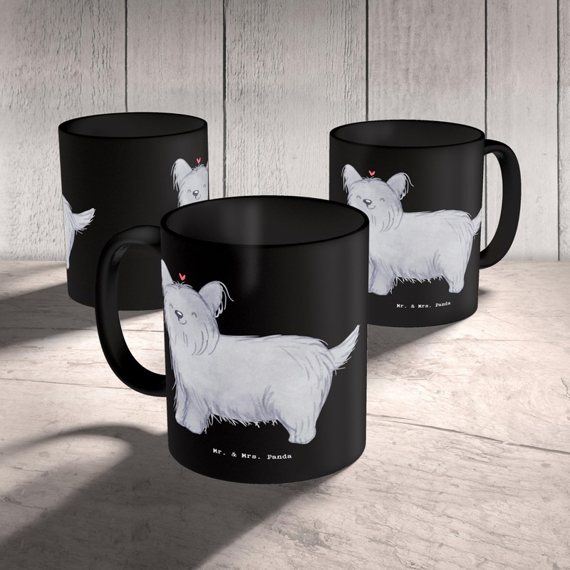 Mr. & Mrs. Panda Tasse Skye Terrier Liebe - Geschenk,
