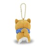 AMUFUN Plush Mascot Keychain Brown Small