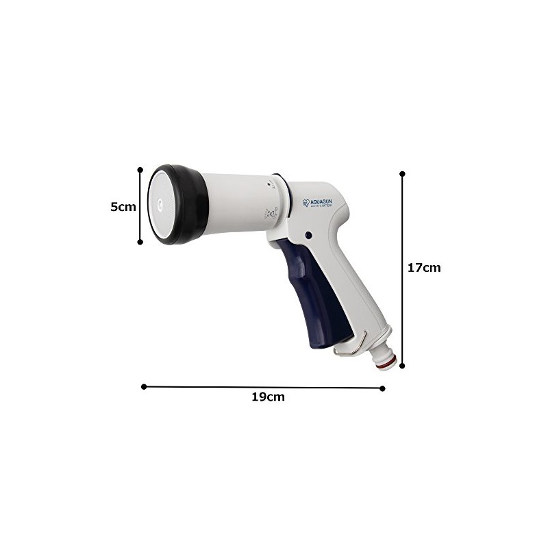 Iris Ohyama Aqua Gun S Front Lever White/Marine Blue 168023