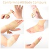 12pc-1 Inch Wide Skin Colour Elastic Self- Adhesive Bandage Finger