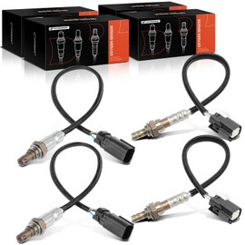 A-Premium - Sensor de oxígeno O2 compatible con Ford Explorer 2011, Edge 2011 y Lincoln MKX 2011, 3.5L 3.7L, juego de 4 piezas, reemplazo# 9E5Z9F472D