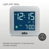 Braun BC08G-DCF Digital Radio-Controlled Alarm Clock for Central European Time