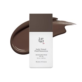 Beauty of Joseon Protector solar diario fluido con color de 12 tonos para cara, hidratante de amplio espectro SPF 40, cuidado de la piel coreano 50ml, 1.69 fl.oz #DN350