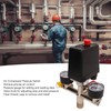 Air Compressor Pressure Switch Manifold Regulator Gauges Automatic Control Valve