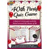 40th Party Quiz Game | A fun, entertaining party activity