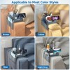 Couch Arm Cup Holder CLESOO Couch Arm Tray Anti-Slip Couch