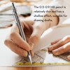 Nicpro 29PCS Metal Mechanical Pencil Set in Leather Case, 0.3