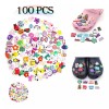 TECNOLOGÍA INFINITA Unisex Pines100 Piezas Accesorios Sandalias Moda Decoración