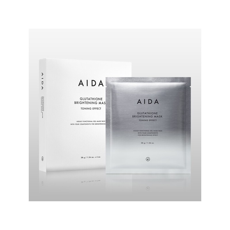 Aida [Aida] [High Purity Glutathione Radiance Mask] Glutathione Brightening Mask