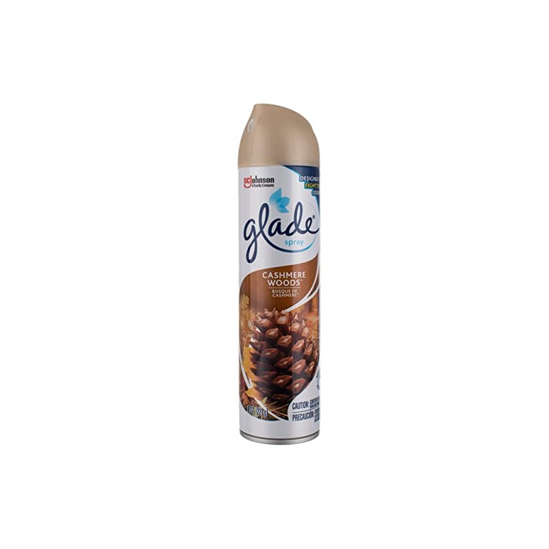 Glade Air Freshener Spray Cashmere Woods 8 Oz (Pack of