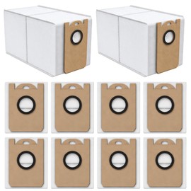 10 Pack D13S MAX Dust Bags, Vacuum Bags for MAMNV D13S MAX Robot Vacuum
