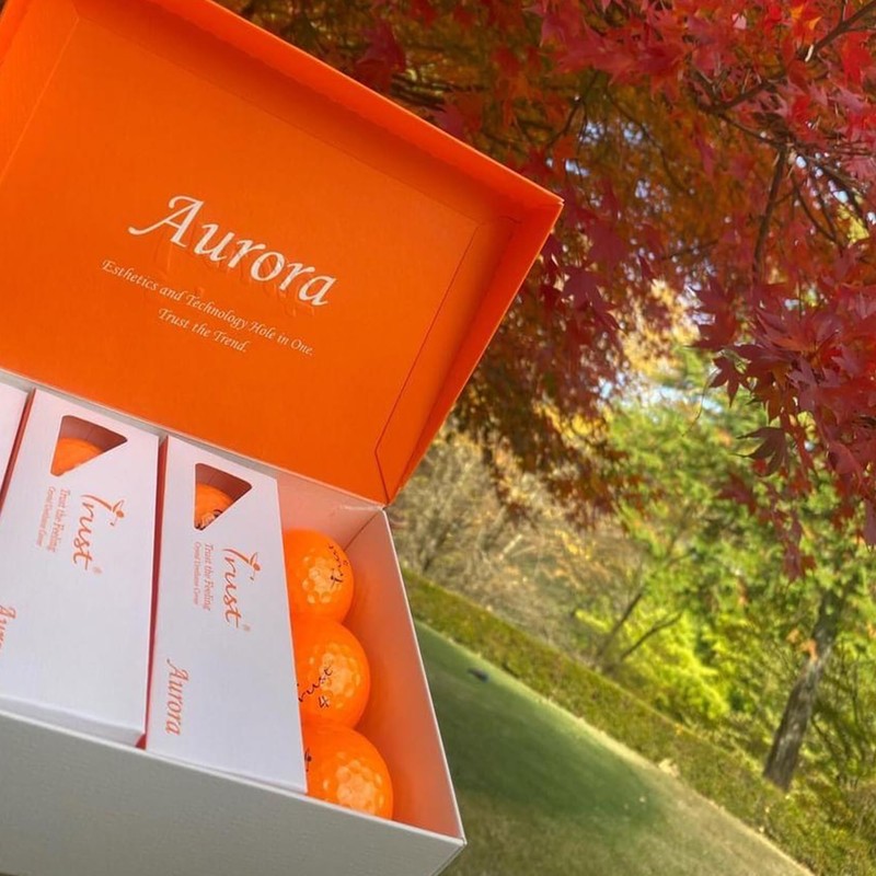 Trust Golf Balls Aurora | Tour-Level Performance | Stand Out