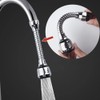 2 unidades extensor de llave de cocina, cabezal de rociado