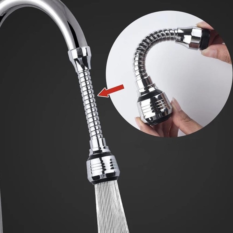 2 unidades extensor de llave de cocina, cabezal de rociado