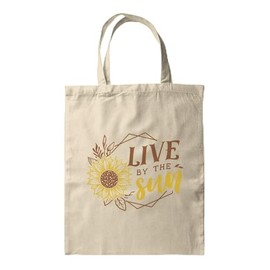 BWW Print - Live By The Sun - Tote, Gift Bag - Tote Bag, Single Sided