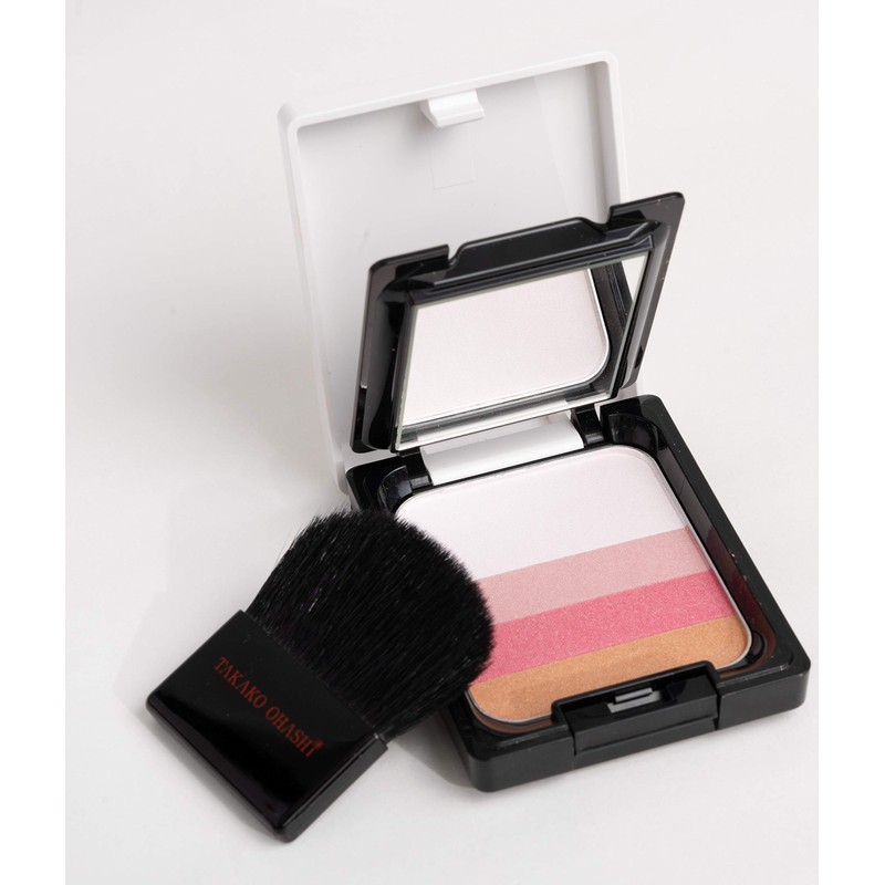 TAKAKO OHASHI Designer Face Color Multi Rose Pink 12g Teak