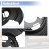 X AUTOHAUX 1 Set Rear Brake Dust Shield Backing Plates