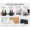 UGREEN Vertical Laptop Stand Aluminum Alloy Adjustable Holder for Desk