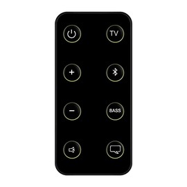 VINABTY Replace Remote Remote Control Fit for Bose Solo 5 10 15 Series II TV Sound System 732522-1110 410376 418775 431974 845194 740928-1120 838309-1100