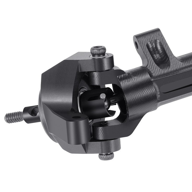 RCLIONS Aluminum Front&Rear Axles Complete Set for Axial SCX24 Deadbolt