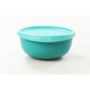 TUPPERWARE Natura 550 ml Mixing Bowl Container Ergonomica Dark Turquoise