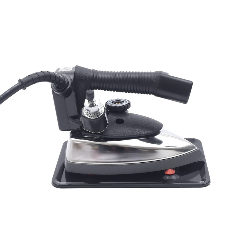 Industrial Steam Iron Gravity Feed Bottle Steam Iron Temperature Adjustable