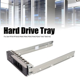 Bandeja de Disco Duro de 3,5 "Caddy, 3,5 Pulgadas SAS SATA General HDD Carrier, SAS SATA Disco Duro Caddy Tray para DELL R740 R740XD R940 R640 R540 R440 R240 T440 T64014G