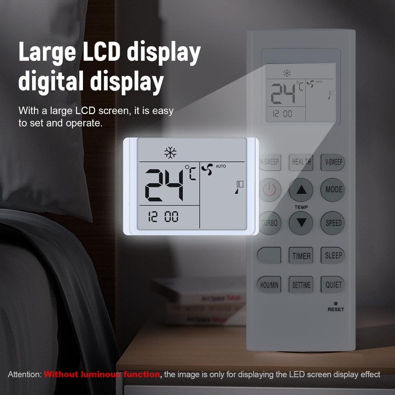 KKG7B-C1 New Replace Remote Control Compatible with Changhong Air Conditioner