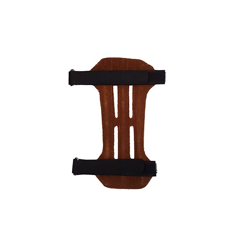 Black Bulls, Ventilated Leather Arc Arm Guard, Forearm Protection