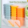 6Pcs Popsicle Mould,Ice Cube Mold with Lid and Reusable Popsicle