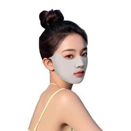 Vanolu Ice Silk Face Mask for Summer – UV Protection Full Face Cover with Ear Loops, for Cycling, Hiking, Men Women