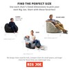 Big Joe Big Joe Classic Bean Bag Chair, Black Smartmax,