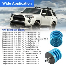 SSF-604-40 Air Helper Springs Left Right Front Rear 2PCS for oyota Tacoma Tundra T100 Pickup FJ Cruiser 4Runner Hilux Land Cruiser, Fit for LEXUS LX470 LX460