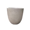Kante 18 Inch Dia Round Concrete Planter, Indoor Outdoor Large