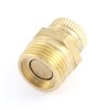 Sourcingmap Metal Air Compressor Water Drain Valve Connector 16mm Male