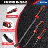 Rizom Pry Bar Set, 3-Piece Pry Bar with Strike Cap