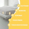 TroupePal Lock Sheet Holders - 4Pcs Heavy Duty Bed Sheet