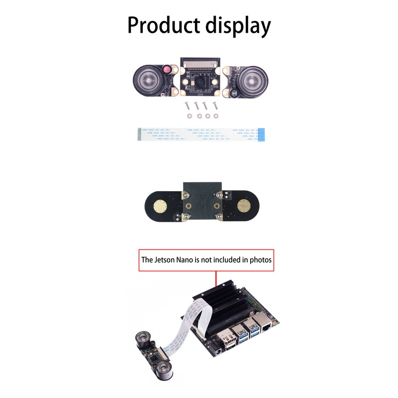 SEENGREAT IMX219 8MP IR Camera for Jetson Nano Adopts IMX219