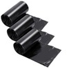 Oymlclivisa Bin Liners, 5L Small Black Bin Bags, 6 Rolls,