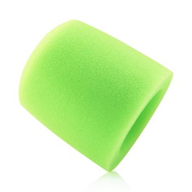 LEFXMOPHY MV7 Pop Filter，Mic Windscreen Replacement for Shure MV7 MV7X Microphone Foam Cover, Green Color Wind Muff