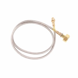 Camping Gas Adapter with Flexible Extend Hose – Stove Converter for German LPG Ideal for Connecting Gas Canisters to Stoves, Fuel Connection for Outdoor Cooking and Camping Adventures