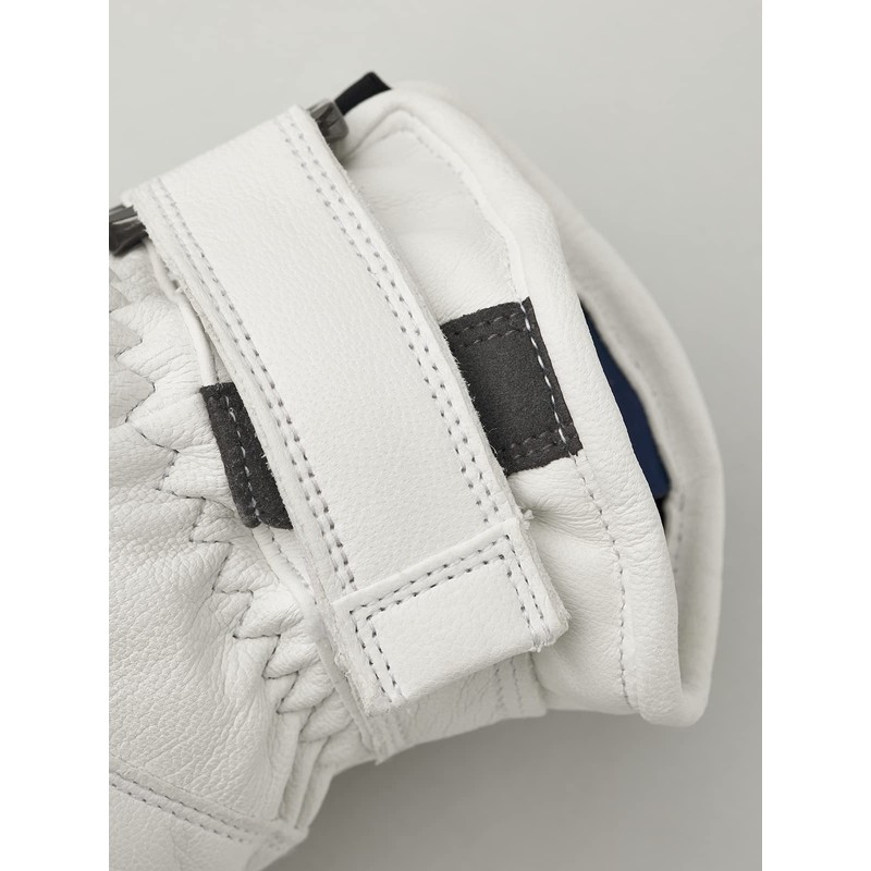 Hestra Impact Racing SR Glove - White/Flame Red - 8