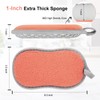 Kitchen Sponges for Washing Dishes, 1 Inch Thick Dual-Sided Dish