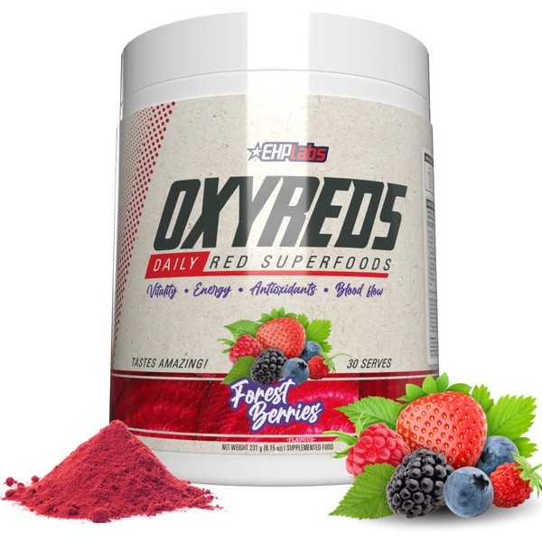 EHP Labs OxyReds Superfood Beets Powder - Nitric Oxide Supplement,