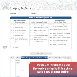 The Work-Smart Academic Planner: Write It Down, Get It Done