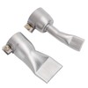 2Pcs Flat Welding Nozzle, 20mm Flat Welding Nozzle Stainless Steel