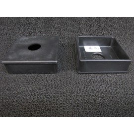 Unbranded RV Parts 4" Bumper Plug Cover  2 Pack Camper Motorhome Travel Trailer Pop Up