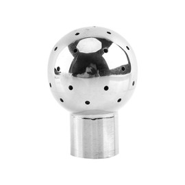 Hilitand Tank Cleaning Ball G1/2 BSP Stainless Spray Cleaning Ball Female Thread Sanitary for CIP Tank Cleaning(Fix)